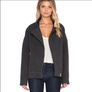 Mackage Felipa Wool Cashmere Leather Coat Jacket
